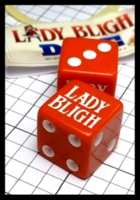 Dice : Dice - 6D - Lady Bligh Advertising Dice - eBay Nov 2015